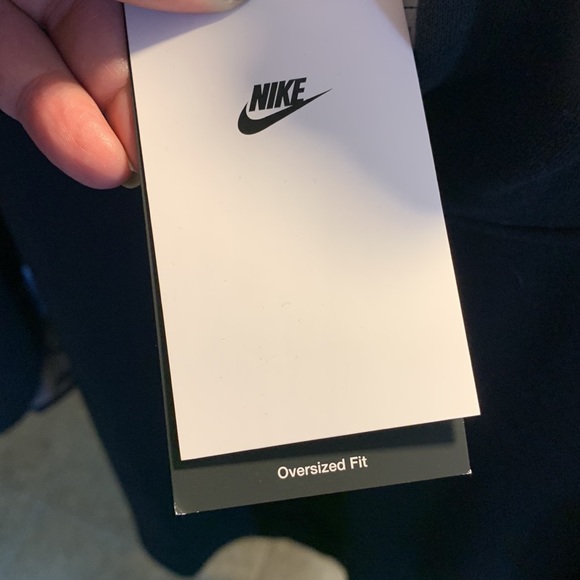 NIKE OVERSIZED FLEECE GRAPHIC HOODIE women’s New NWT - Picture 11 of 12